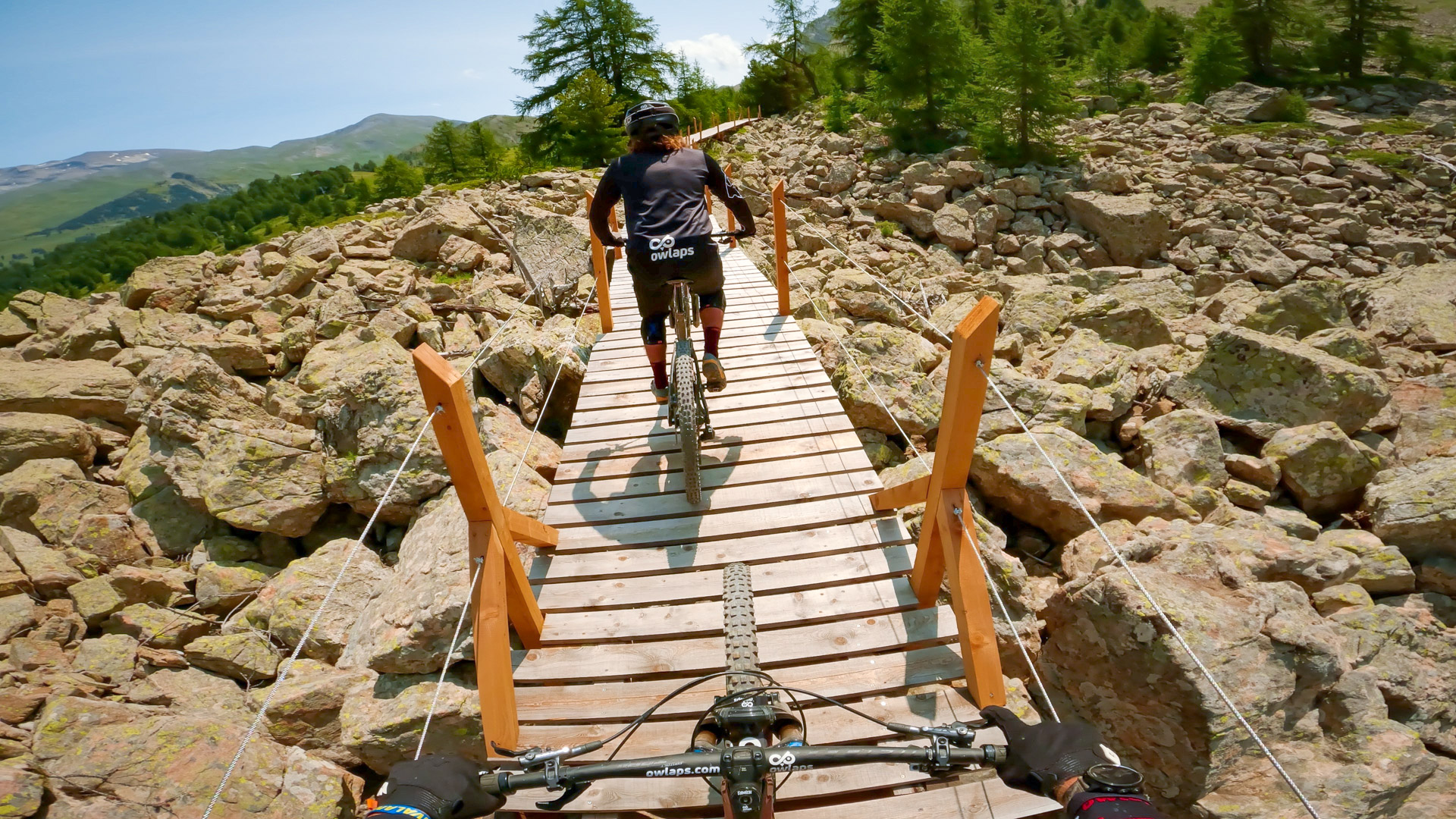 Mountain bike trail Caribou trail video, info, GPS route, map